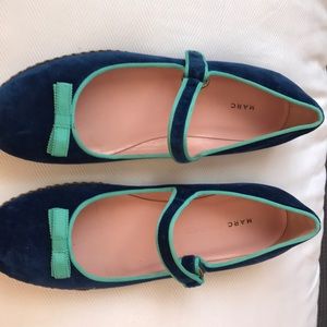 Marc Jacobs Velvet flats
